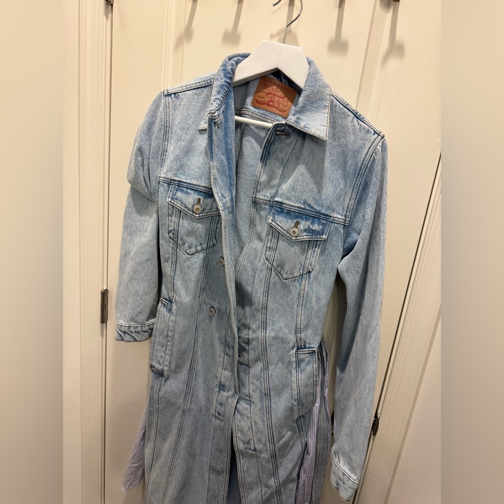 Y/Project Pulled Lining Denim Coat - image 8
